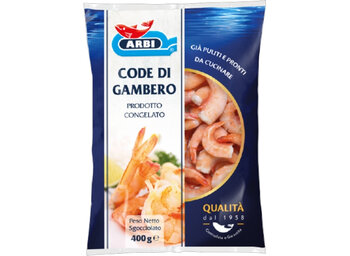 [Translate to English:] Code di gambero, pack prodotto–Arbi