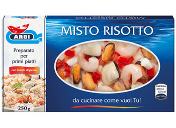 [Translate to English:] Misto risotto, pack prodotto–Arbi