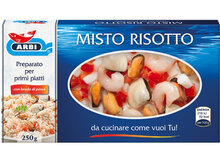 Seafood mix for risotto