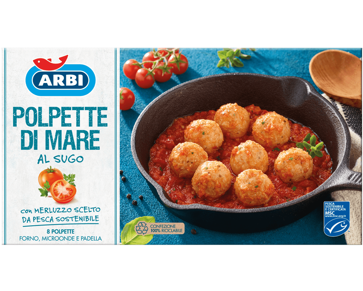 Polpette di mare al sugo 400 g