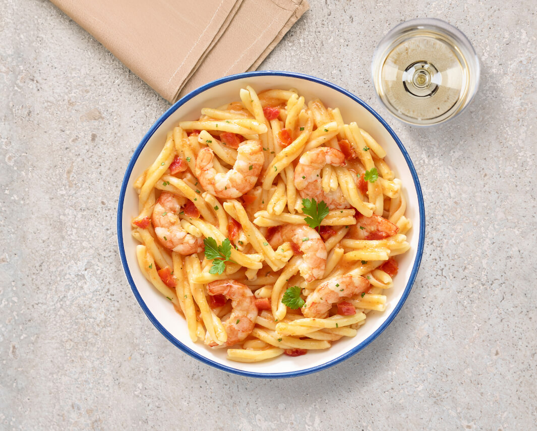 Wild red shrimps in a lobster sauce 300 g