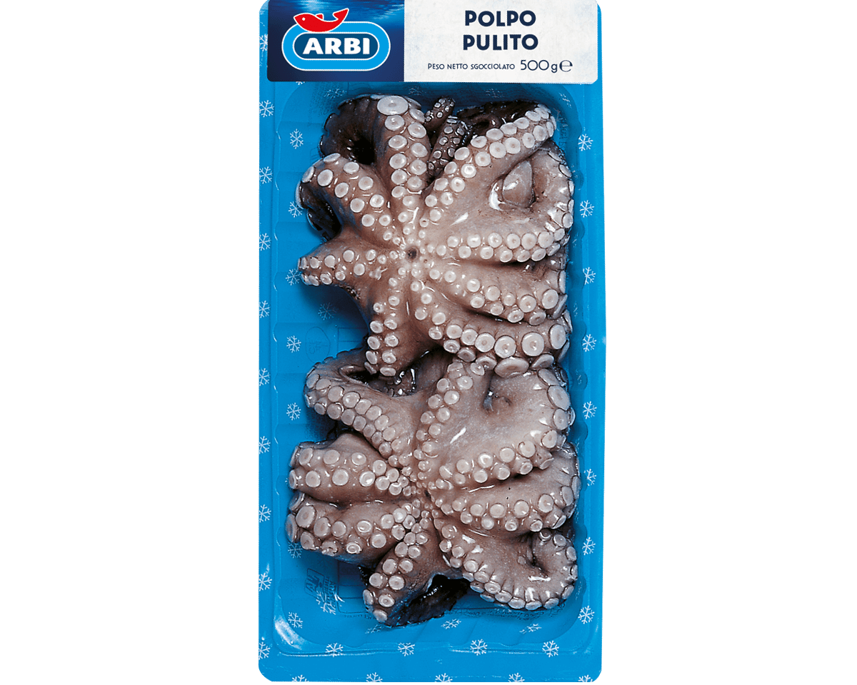 Polpo pulito 500 g