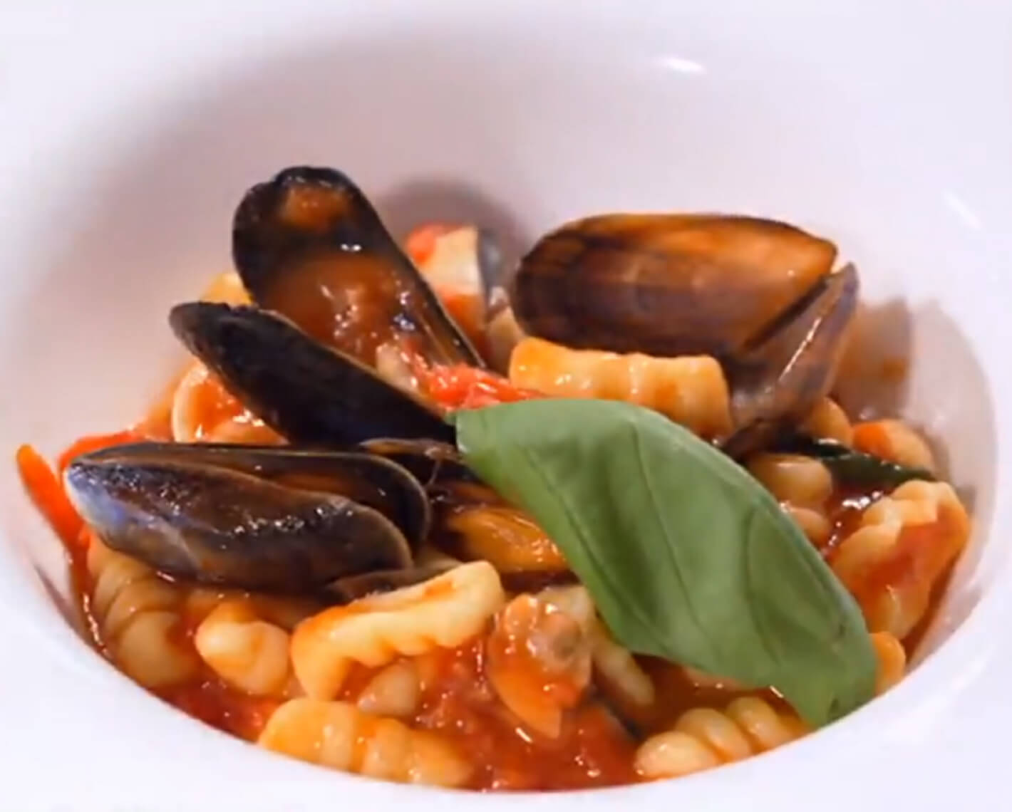Gnocchetti with shellfish