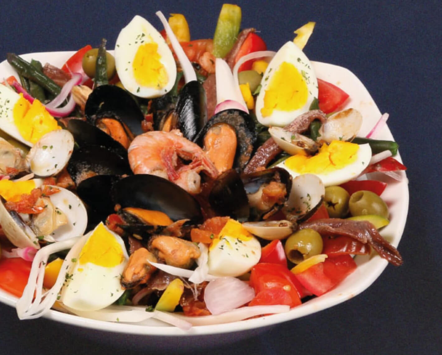 Nizzarda con frutti di mare Arbi