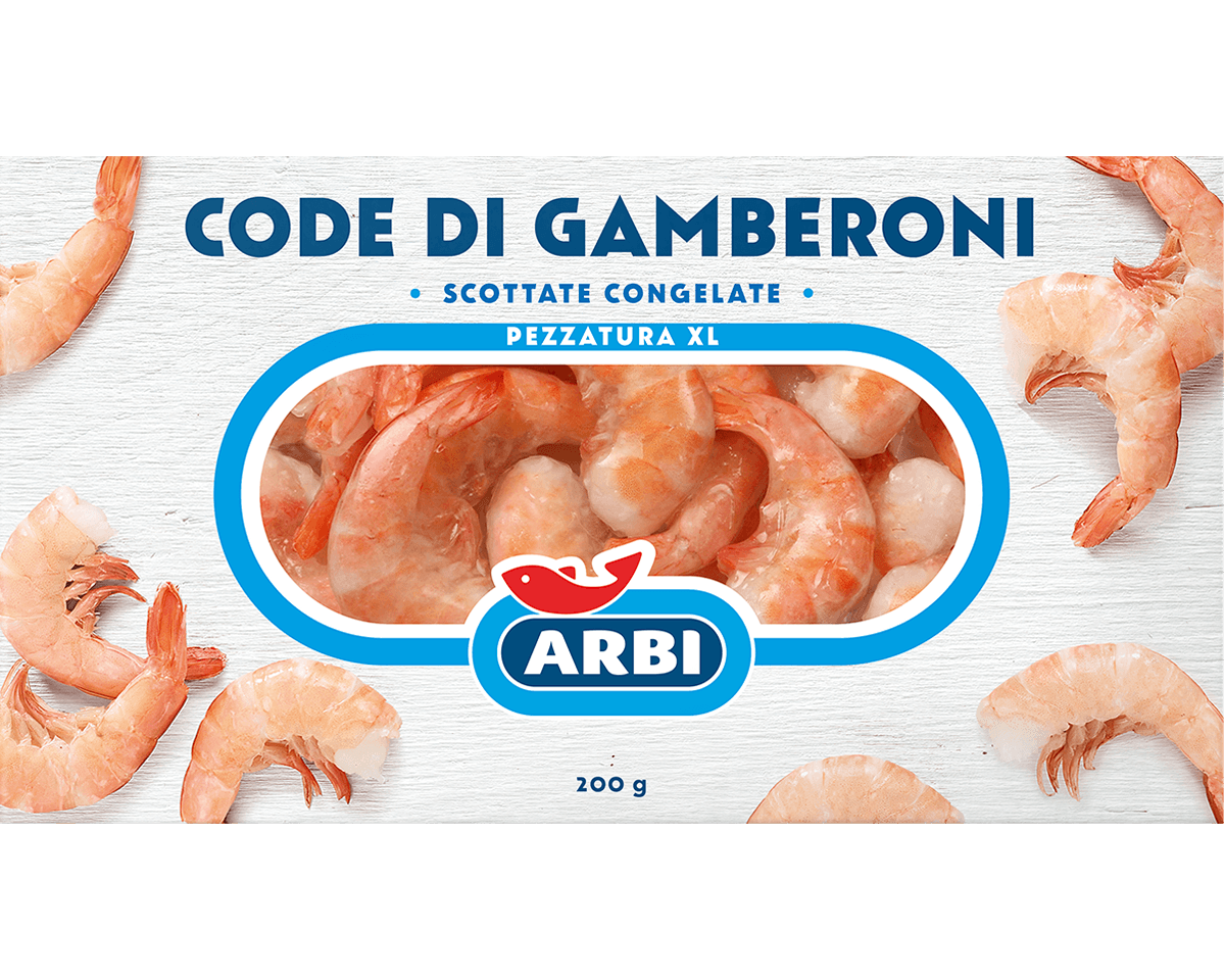 Code di gamberoni XL 200 g