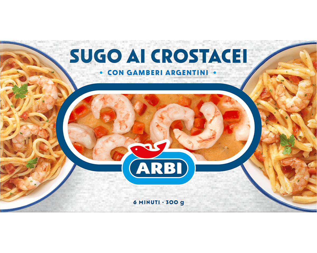 Wild red shrimps in a lobster sauce 300 g
